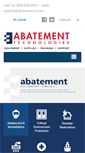 Mobile Screenshot of abatement.com